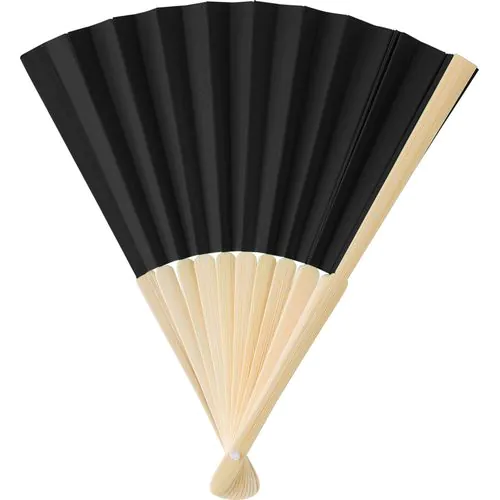 Bamboo hand held fan Elio