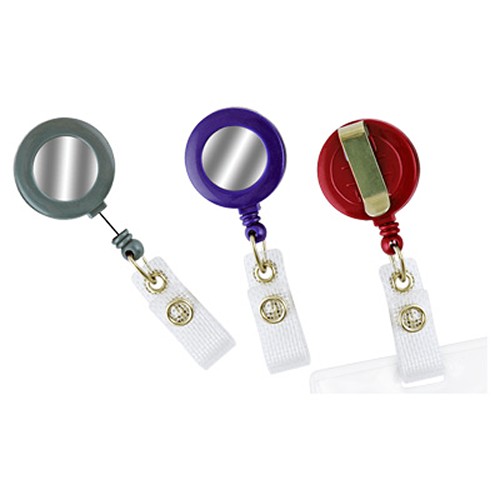 Zip Enrouleur Rond avec Autocollant Argenté Zip Enrouleur Rond avec Autocollant Argenté