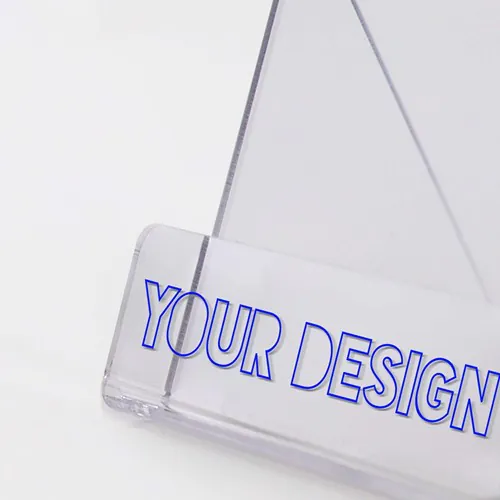 Customizable Acrylic Brochure Holder Customizable Acrylic Brochure Holder
