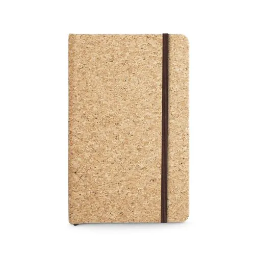 HAWKINS. Pocket cork notebook with plain pages, in FSC™ certified material and other controlled materials HAWKINS. Pocket cork notebook with plain pages, in FSC™ certified material and other controlled materials
