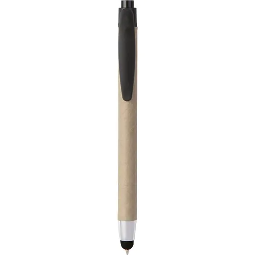 TOUCH SCREEN BALLPOINT PEN IN PLASTIC AND RECYCLED CARDBOARD TOUCH SCREEN BALLPOINT PEN IN PLASTIC AND RECYCLED CARDBOARD
