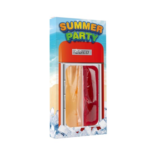 2 water ices in a box