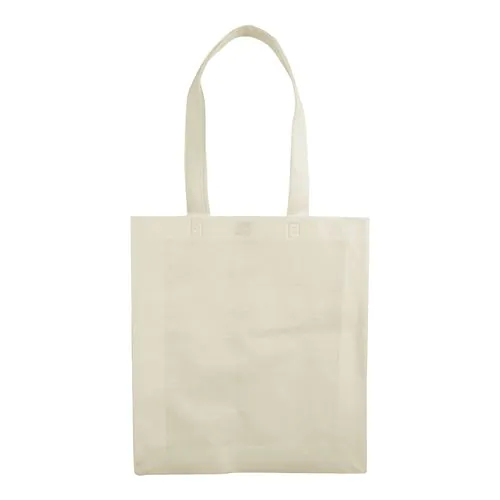 Shopper en TNT 70g/m2 thermosoudé, anses longues Shopper en TNT 70g/m2 thermosoudé, anses longues