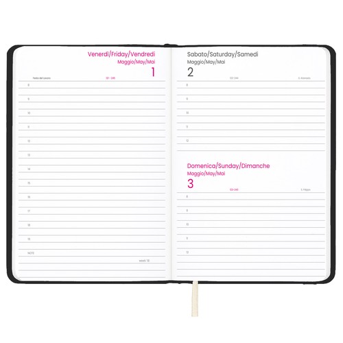 2026 daily planner with hard PU cover 2026 daily planner with hard PU cover