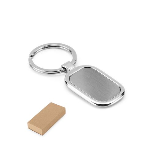 ZABEL. Metal keyring