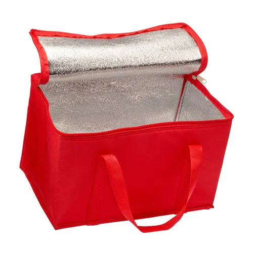 Cooler bag with silver interior Cooler bag with silver interior