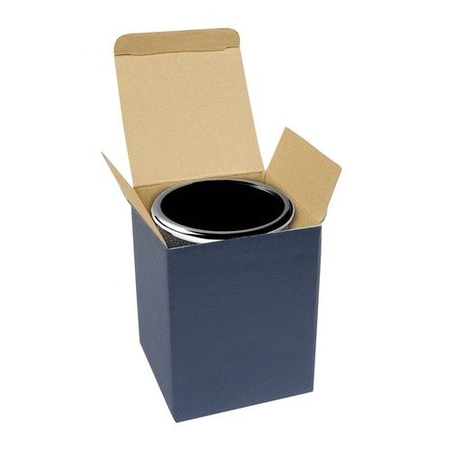 PEN HOLDER "TOWER" BLACK - d=70 x h=93