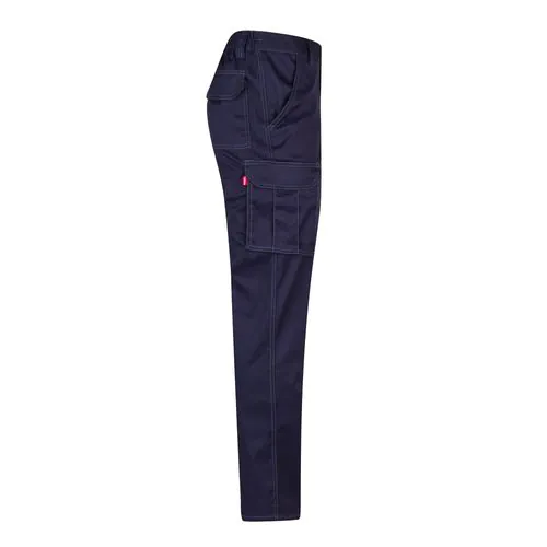 VL PAN. Multitaschen-Stretchhose (290 g/m²) aus Baumwolle (46 %), EME (38 %) und Polyester (16 %)