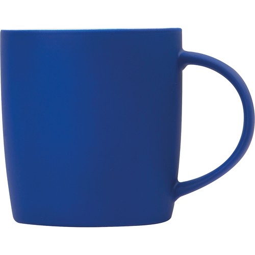Rubberized ceramic mug
