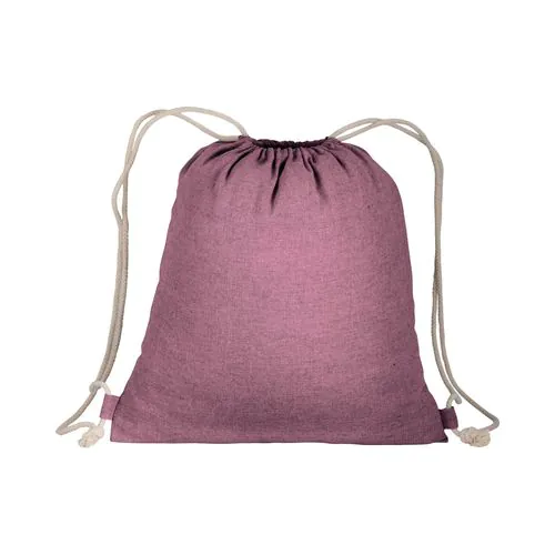 150g/m2 recycled cotton drawstring backpack 150g/m2 recycled cotton drawstring backpack