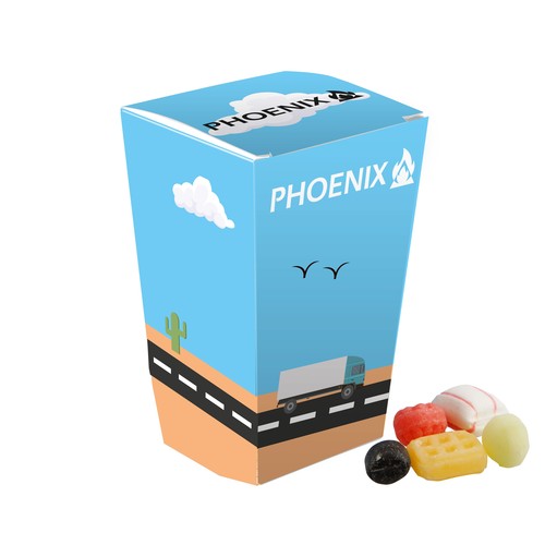 Autobekerhouder doosje