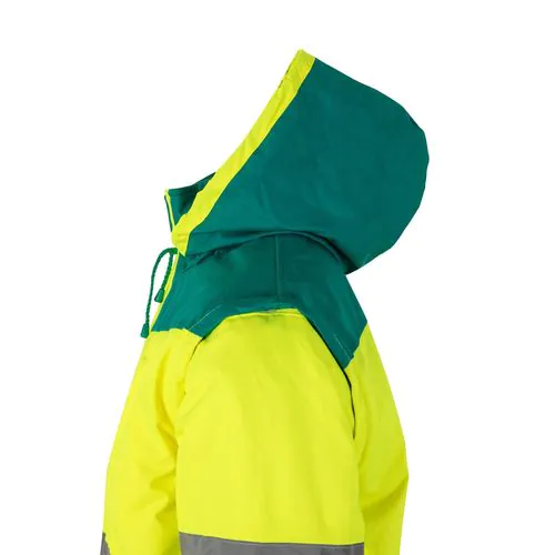 VL JUPITER. Tweekleurig gewatteerd jack (180g/m²) van polyester (100%) met PU-coating