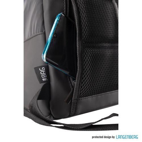 Rollup-Backpack FLASH-BLACK