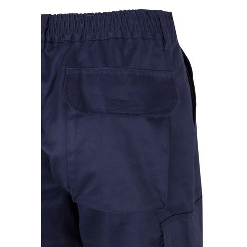 VL POSEIDON. Two-tone multi-pocket twill trousers (210g/m²), in cotton (20%) and polyester (80%)