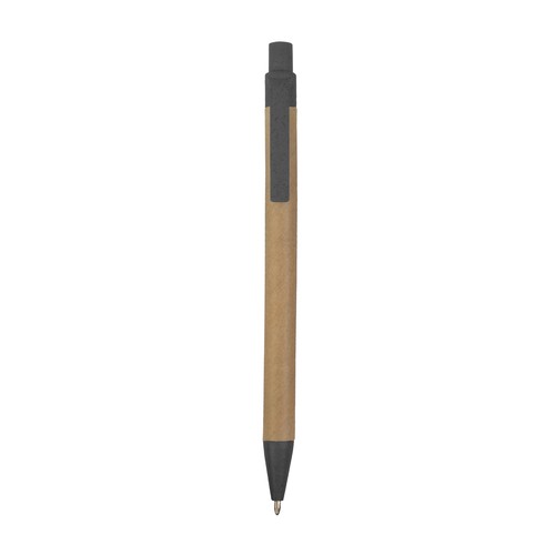 Stylo à déclic en papier recyclé avec détails en paille de blé (50%) et PP (50%) Stylo à déclic en papier recyclé avec détails en paille de blé (50%) et PP (50%)