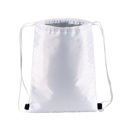 210T polyester insulated backpack with drawstring closure