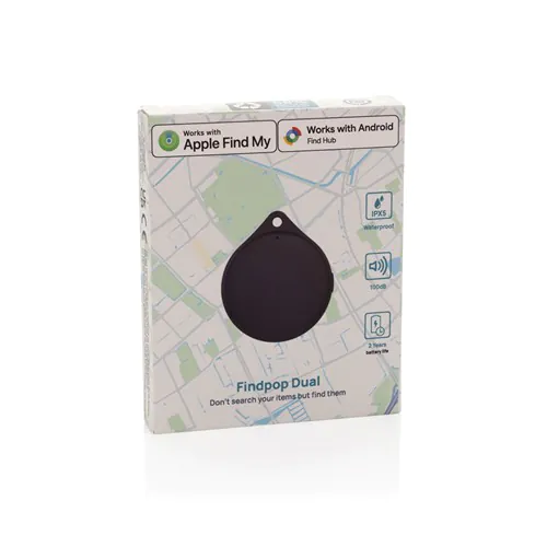 Findpop Dual RCS recycled plastic item finder IPX5 Findpop Dual RCS recycled plastic item finder IPX5