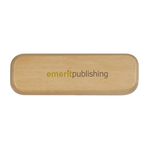 BOITE PARURE BOIS 2 STYLOS