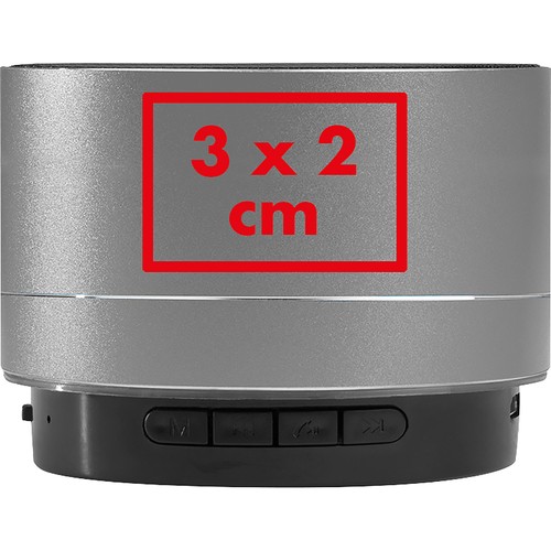 Altoparlante bluetooth in alluminio RENATE Altoparlante bluetooth in alluminio RENATE