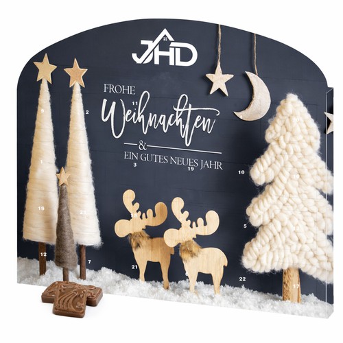 Calendario de Adviento de mesa Ideal