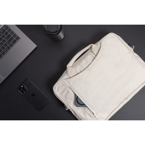 Laluka AWARE™ recycled cotton 15.4 inch laptop bag Laluka AWARE™ recycled cotton 15.4 inch laptop bag