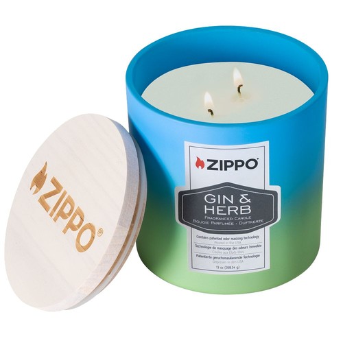 Zippo Odor-Masking Candle Gin Herb Zippo Odor-Masking Candle Gin Herb