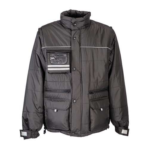 Chaqueta acolchada de poliéster.