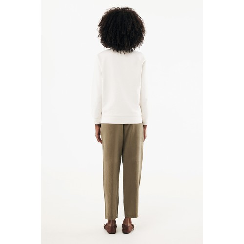 IQONIQ Elgon recycled cotton quarter zip sweater
