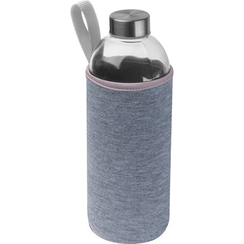 1000 ml glass bottle with neoprene sleeve