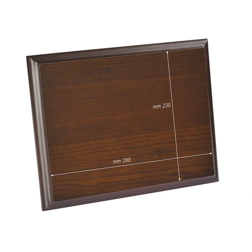 BOX PLAQUE WALNUT 300X250 HORIZONTAL BOX PLAQUE WALNUT 300X250 HORIZONTAL