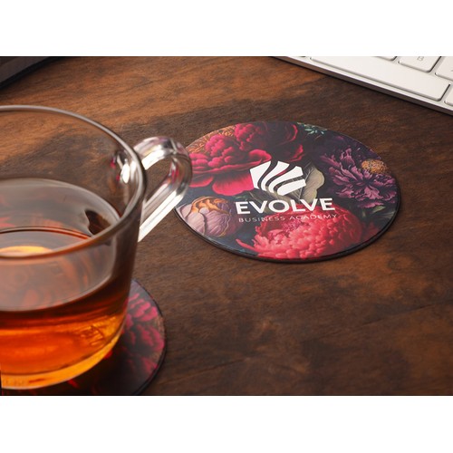 Drukowana podkładka pod szklankę Drukowana podkładka pod szklankę