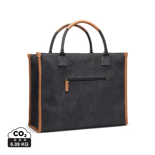 VINGA Bosler RCS recycled canvas office tote VINGA Bosler RCS recycled canvas office tote