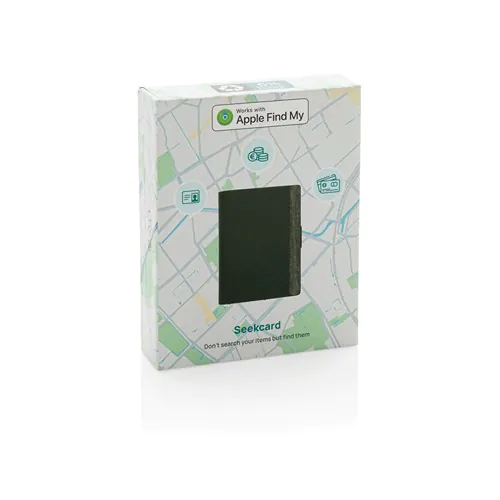 Porte cartes avec géolocalisation en polyester RCS Seekcard Porte cartes avec géolocalisation en polyester RCS Seekcard