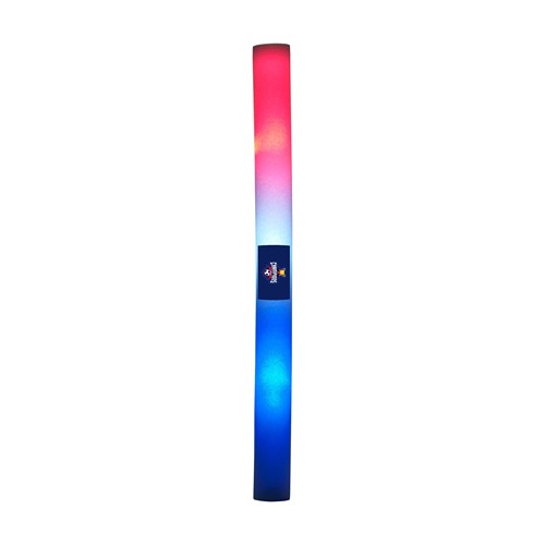 Foam Party Glow LED Stick Red White Blue Foam Party Glow LED Stick Red White Blue