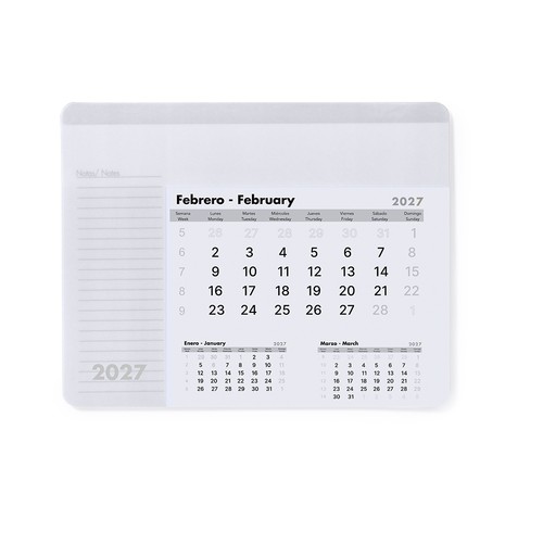 Alfombrilla Calendario Rendux