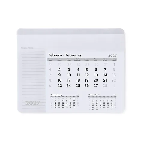 Alfombrilla Calendario Rendux Alfombrilla Calendario Rendux