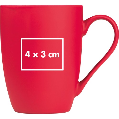 Rubberized ceramic mug Rubberized ceramic mug