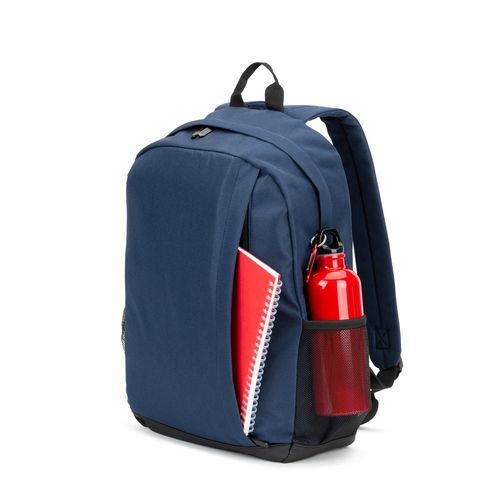 LIVERPOOL. Mochila para portátil de 15 pulgadas de poliéster reciclado 600D de alta densidad LIVERPOOL. Mochila para portátil de 15 pulgadas de poliéster reciclado 600D de alta densidad