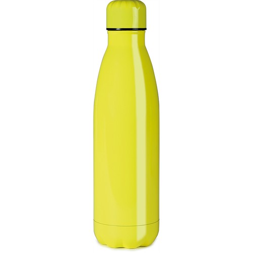500 ML FLUO COLOURS VACUUM STEEL BOTTLE WITH DOUBLE INSULATING WALL