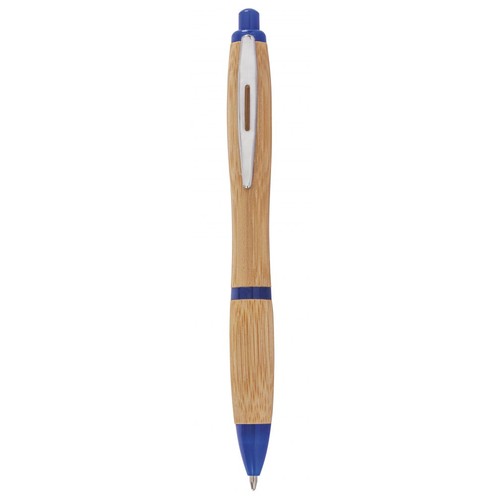 STYLO Á BILLE EN BAMBOO PARTIES EN BLEU STYLO Á BILLE EN BAMBOO PARTIES EN BLEU