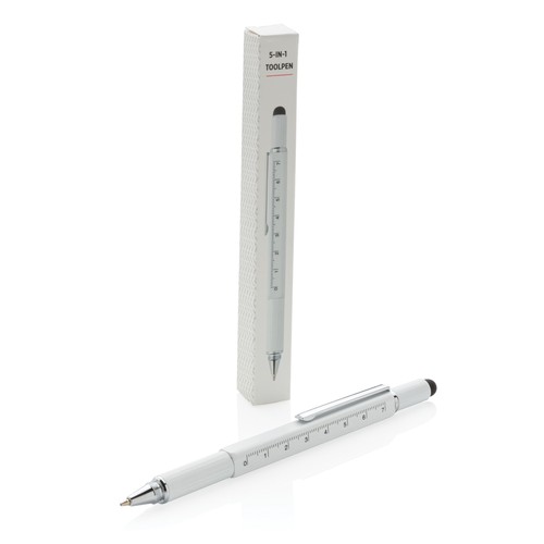5-in-1 aluminium toolpen