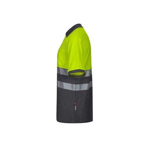 VL ACHELOUS. Polo piqué bicolore (150g/m²) à manches courtes, en coton (55%) et polyester (45%) VL ACHELOUS. Polo piqué bicolore (150g/m²) à manches courtes, en coton (55%) et polyester (45%)