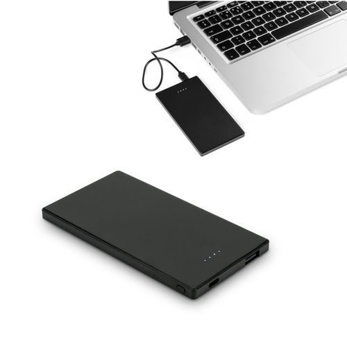 DENNING. Batería externa fina de acero inoxidable de 5000 mAh DENNING. Batería externa fina de acero inoxidable de 5000 mAh