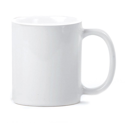 320ml ceramic mug, for screen printing Pechino
