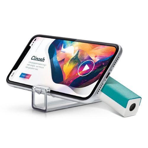 SCREEN CLEANER AND SMARTPHONE SUPPORT