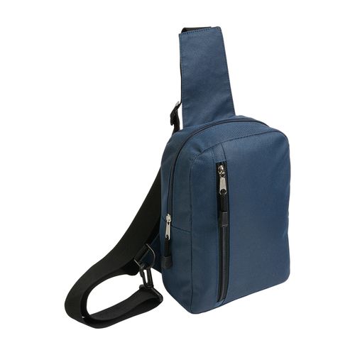 600D polyester man bag with adjustable shoulder strap for both the left and right shoulder