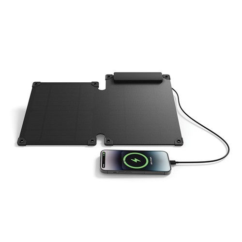 Solarpulse gerecycled plastic draagbaar solar panel 10W