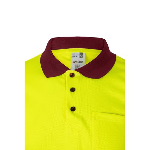 VL CUPID. Polo piqué bicolore (160g/m²) à manches courtes, en polyester (100%) VL CUPID. Polo piqué bicolore (160g/m²) à manches courtes, en polyester (100%)
