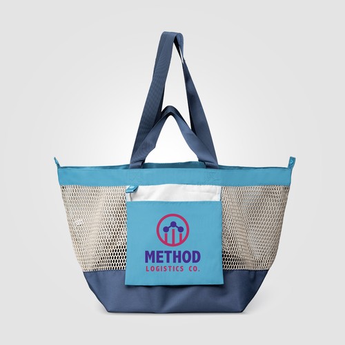 Neri Recycled Mesh Foldable Tote Bag - 45L