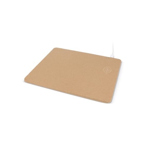 Mousepad with wireless charger recycled paper
